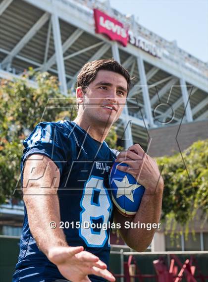 Thumbnail 1 in Bellarmine College Prep (USA Football/MaxPreps Media Day Event) photogallery.