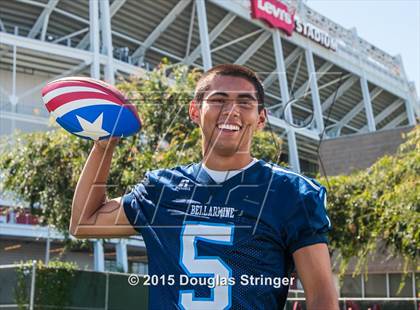 Thumbnail 1 in Bellarmine College Prep (USA Football/MaxPreps Media Day Event) photogallery.