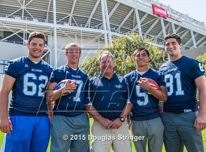Thumbnail 2 in Bellarmine College Prep (USA Football/MaxPreps Media Day Event) photogallery.