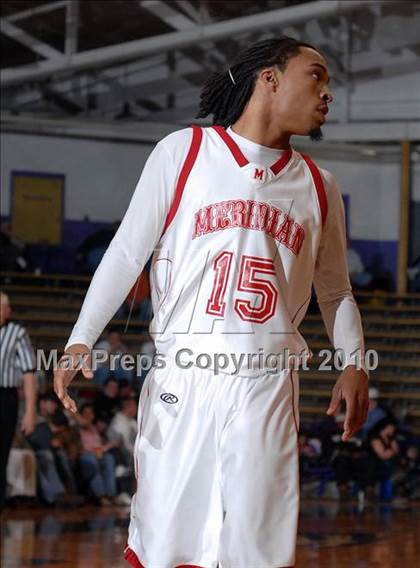 Thumbnail 2 in Meridian vs. Trico (IHSA Class 1A Sectional Semifinal) photogallery.
