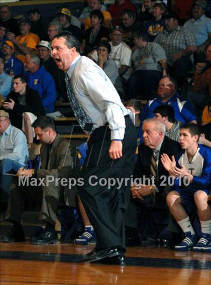 Thumbnail 1 in Meridian vs. Trico (IHSA Class 1A Sectional Semifinal) photogallery.