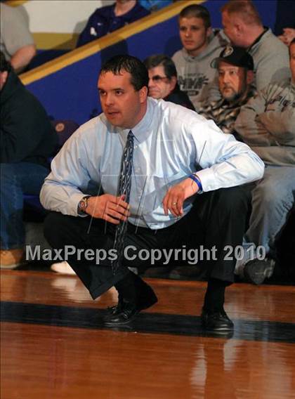 Thumbnail 1 in Meridian vs. Trico (IHSA Class 1A Sectional Semifinal) photogallery.