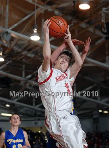 Thumbnail 1 in Meridian vs. Trico (IHSA Class 1A Sectional Semifinal) photogallery.