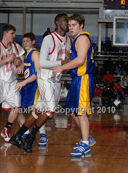 Thumbnail 1 in Meridian vs. Trico (IHSA Class 1A Sectional Semifinal) photogallery.