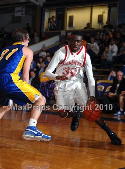 Thumbnail 1 in Meridian vs. Trico (IHSA Class 1A Sectional Semifinal) photogallery.