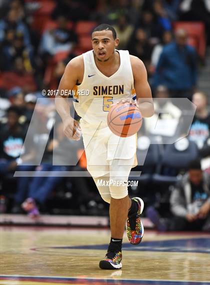 Thumbnail 1 in Simeon vs. Chaminade (Chicago Elite Classic) photogallery.