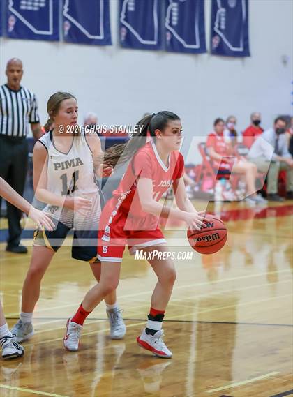 Thumbnail 2 in St. Johns @ Pima (AIA 2A Semifinal) photogallery.
