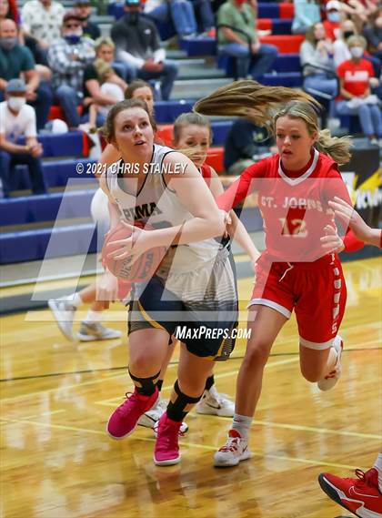 Thumbnail 1 in St. Johns @ Pima (AIA 2A Semifinal) photogallery.