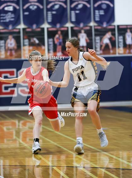 Thumbnail 3 in St. Johns @ Pima (AIA 2A Semifinal) photogallery.