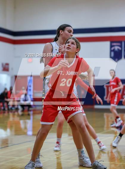 Thumbnail 3 in St. Johns @ Pima (AIA 2A Semifinal) photogallery.