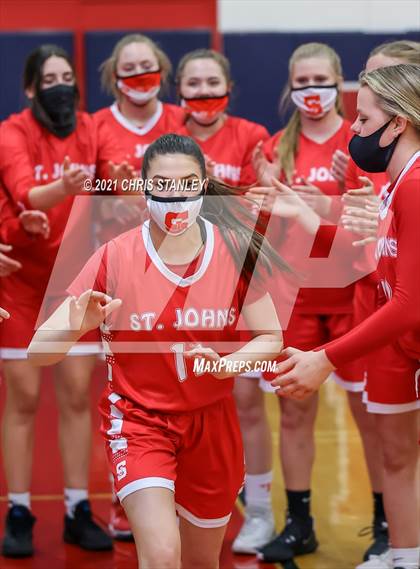 Thumbnail 3 in St. Johns @ Pima (AIA 2A Semifinal) photogallery.