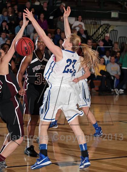 Thumbnail 1 in Fulton vs Christian Academy of Knoxville (TSSAA Regional Semifinal) photogallery.