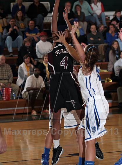 Thumbnail 1 in Fulton vs Christian Academy of Knoxville (TSSAA Regional Semifinal) photogallery.