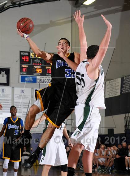 Thumbnail 2 in Grant vs. Ponderosa (St. Hope Elite Hoops Classic) photogallery.