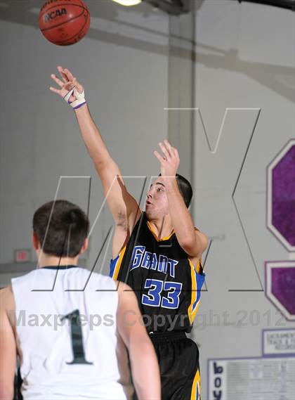Thumbnail 1 in Grant vs. Ponderosa (St. Hope Elite Hoops Classic) photogallery.