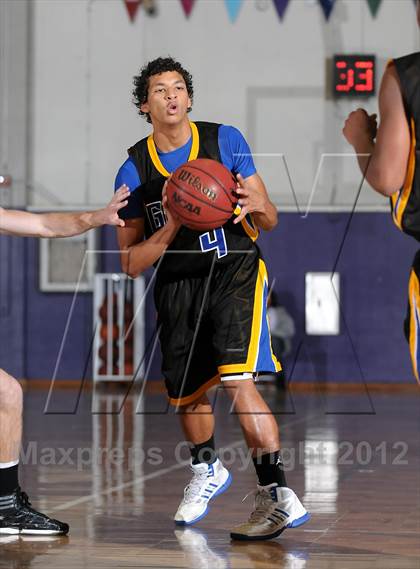 Thumbnail 1 in Grant vs. Ponderosa (St. Hope Elite Hoops Classic) photogallery.