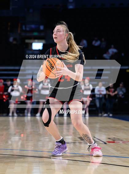 Thumbnail 3 in Burlington vs. Merino (CHSAA 2A Final) photogallery.