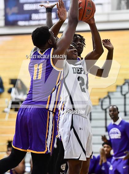 Thumbnail 3 in South Shore vs. DePaul Catholic (Metro Classic) photogallery.