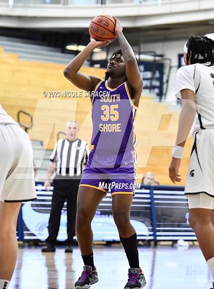 Thumbnail 3 in South Shore vs. DePaul Catholic (Metro Classic) photogallery.
