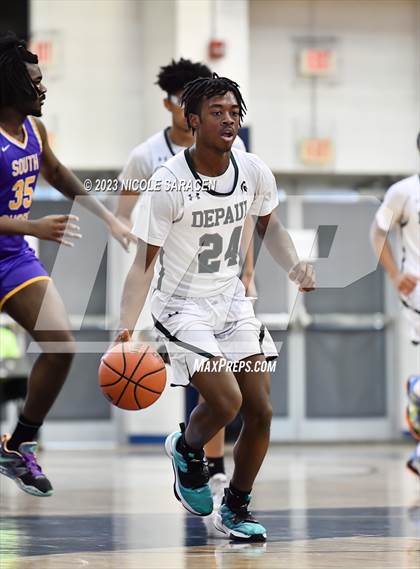 Thumbnail 2 in South Shore vs. DePaul Catholic (Metro Classic) photogallery.