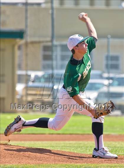 Thumbnail 1 in Huntington Beach @ Long Beach Poly (CIF SS D1 Playoffs) photogallery.