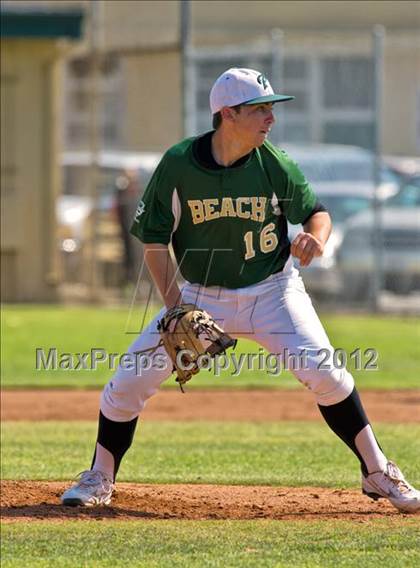Thumbnail 2 in Huntington Beach @ Long Beach Poly (CIF SS D1 Playoffs) photogallery.