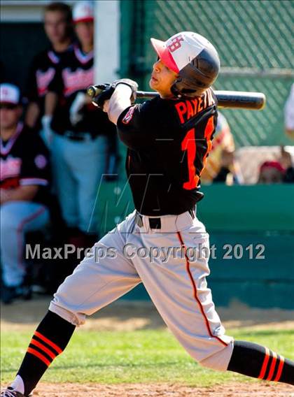 Thumbnail 2 in Huntington Beach @ Long Beach Poly (CIF SS D1 Playoffs) photogallery.