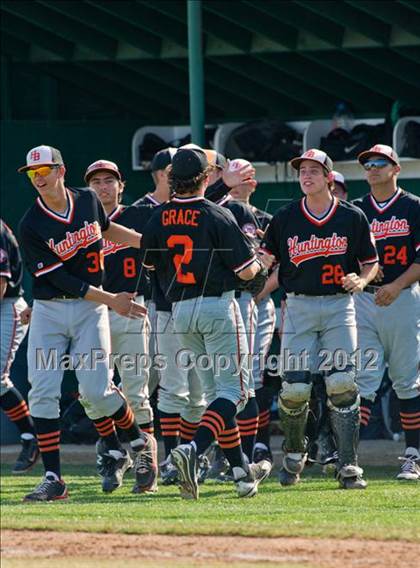 Thumbnail 2 in Huntington Beach @ Long Beach Poly (CIF SS D1 Playoffs) photogallery.