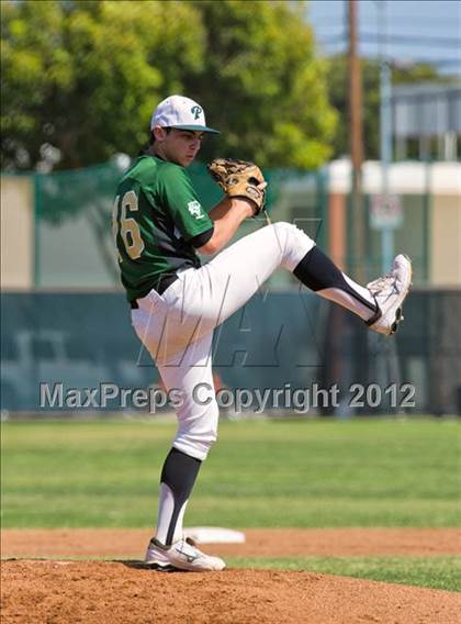 Thumbnail 2 in Huntington Beach @ Long Beach Poly (CIF SS D1 Playoffs) photogallery.