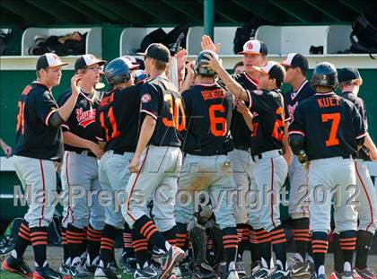Thumbnail 3 in Huntington Beach @ Long Beach Poly (CIF SS D1 Playoffs) photogallery.