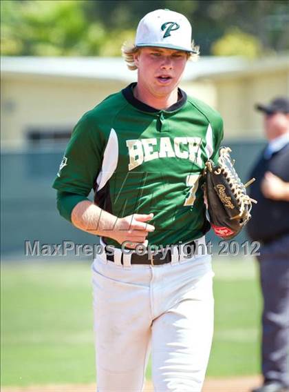 Thumbnail 1 in Huntington Beach @ Long Beach Poly (CIF SS D1 Playoffs) photogallery.