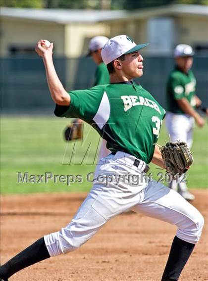 Thumbnail 3 in Huntington Beach @ Long Beach Poly (CIF SS D1 Playoffs) photogallery.