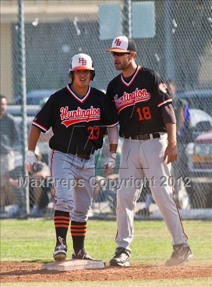 Thumbnail 2 in Huntington Beach @ Long Beach Poly (CIF SS D1 Playoffs) photogallery.