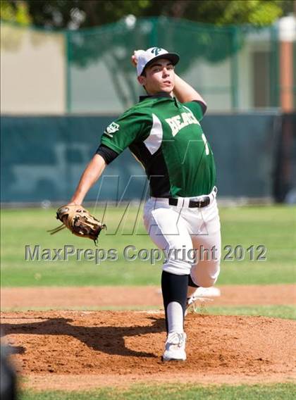 Thumbnail 2 in Huntington Beach @ Long Beach Poly (CIF SS D1 Playoffs) photogallery.