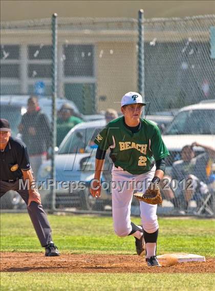 Thumbnail 1 in Huntington Beach @ Long Beach Poly (CIF SS D1 Playoffs) photogallery.