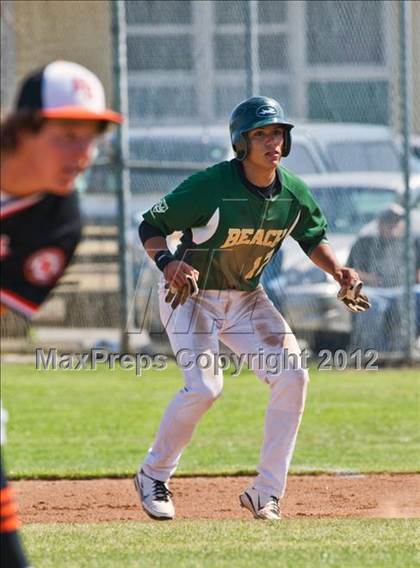 Thumbnail 2 in Huntington Beach @ Long Beach Poly (CIF SS D1 Playoffs) photogallery.