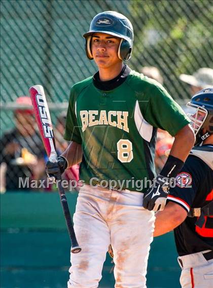 Thumbnail 2 in Huntington Beach @ Long Beach Poly (CIF SS D1 Playoffs) photogallery.