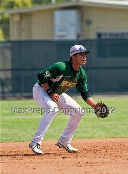 Thumbnail 2 in Huntington Beach @ Long Beach Poly (CIF SS D1 Playoffs) photogallery.