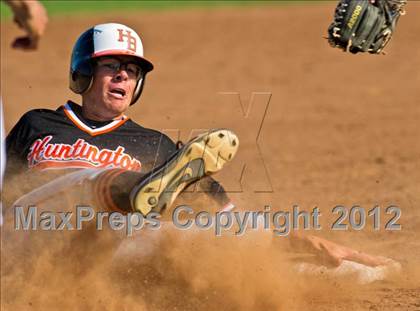 Thumbnail 2 in Huntington Beach @ Long Beach Poly (CIF SS D1 Playoffs) photogallery.