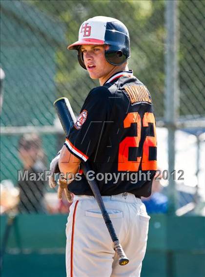 Thumbnail 3 in Huntington Beach @ Long Beach Poly (CIF SS D1 Playoffs) photogallery.
