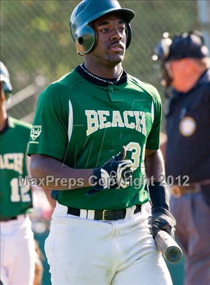 Thumbnail 2 in Huntington Beach @ Long Beach Poly (CIF SS D1 Playoffs) photogallery.