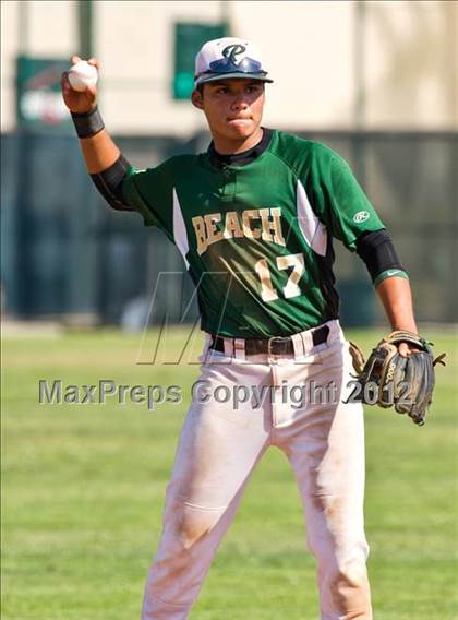 Thumbnail 1 in Huntington Beach @ Long Beach Poly (CIF SS D1 Playoffs) photogallery.