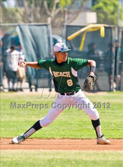Thumbnail 2 in Huntington Beach @ Long Beach Poly (CIF SS D1 Playoffs) photogallery.