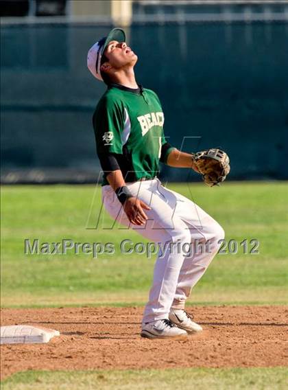 Thumbnail 3 in Huntington Beach @ Long Beach Poly (CIF SS D1 Playoffs) photogallery.