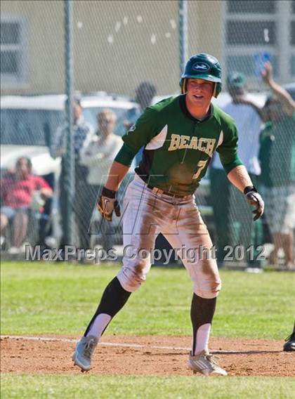 Thumbnail 1 in Huntington Beach @ Long Beach Poly (CIF SS D1 Playoffs) photogallery.