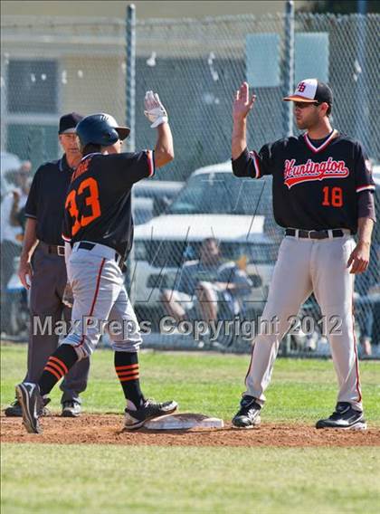 Thumbnail 1 in Huntington Beach @ Long Beach Poly (CIF SS D1 Playoffs) photogallery.