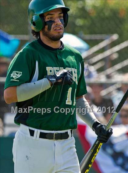 Thumbnail 3 in Huntington Beach @ Long Beach Poly (CIF SS D1 Playoffs) photogallery.