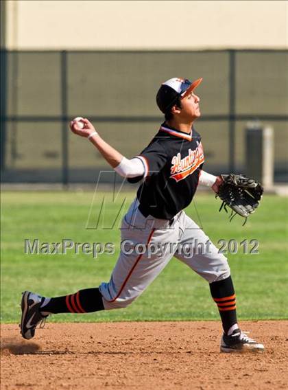 Thumbnail 2 in Huntington Beach @ Long Beach Poly (CIF SS D1 Playoffs) photogallery.