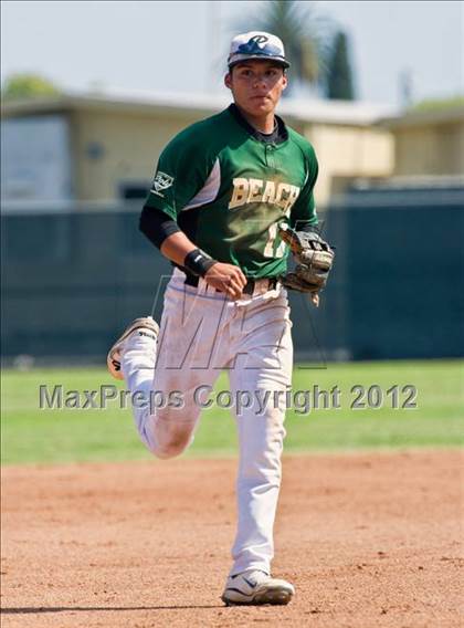 Thumbnail 3 in Huntington Beach @ Long Beach Poly (CIF SS D1 Playoffs) photogallery.
