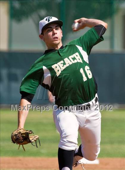 Thumbnail 2 in Huntington Beach @ Long Beach Poly (CIF SS D1 Playoffs) photogallery.